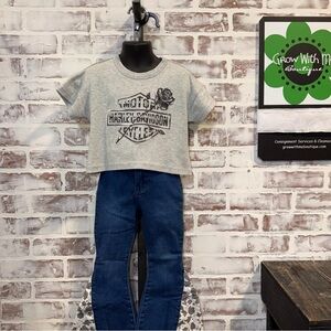 Harley-Davidson Kids Light Gray Tee kids 4T/5T